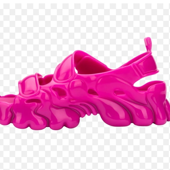 Melissa Puff Sandal Collina Strada gliter Unisex size 38 - Picture 3 of 7